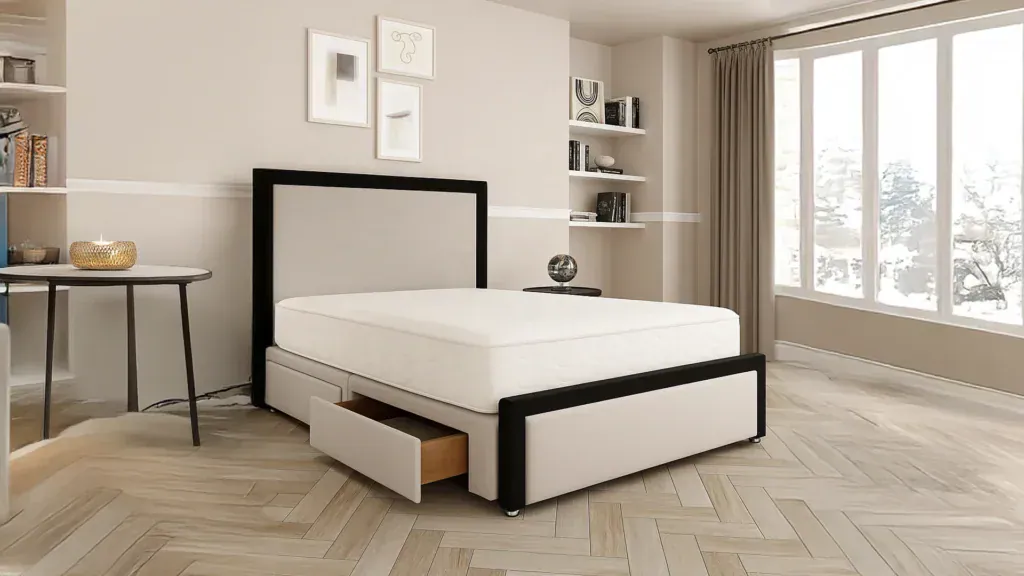 Divan Base + Orthopaedic Mattress - Luxury Mattress